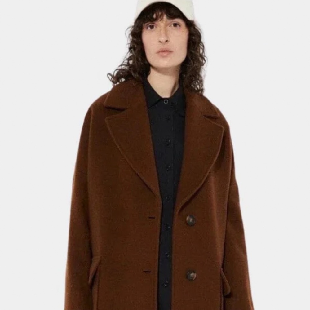 ISO Monestero Coat - Brown – Nikki Chasin